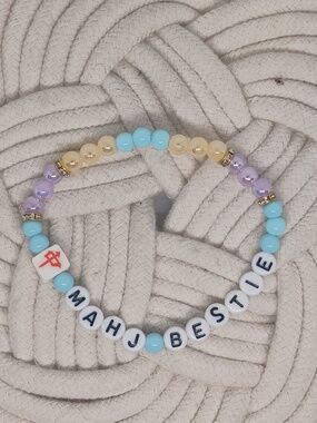 Mahjong Tile Bracelet- Mahj Bestie